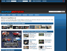 Tablet Screenshot of new.supermotors.net