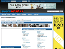 Tablet Screenshot of dev.supermotors.org